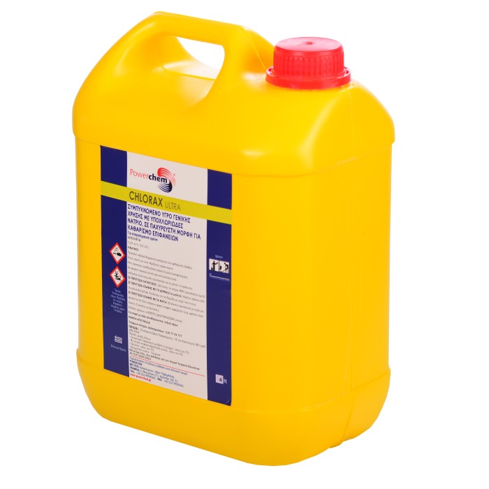 Χλώριο παχύρευστο Chlorax Ultra 4L / 4 τεμάχια