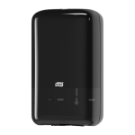 Συσκευή χαρτιού υγείας σε φύλλο Tork, μαύρη