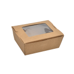 Κουτί Φαγητού Craft Με Παράθυρο Large 17.5x13x6cm