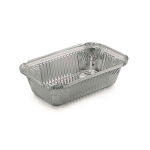 Σκεύος αλουμινίου παραλληλόγραμμο Νο.162 (R45) / 100 τεμάχια