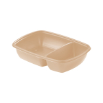 Δοχείο Τροφίμων 2 θέσεων PP 600/300ml 23x16x5cm