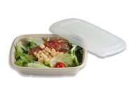 Μπολ βιοδιασπώμενο από ζαχαροκάλαμο παραλληλόγραμμο, 950ml / 4 πακ. x 75 τεμάχια