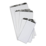 Σακουλάκι χάρτινο λευκό με επένδυση αλουμινίου| 12x28cm