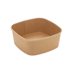 Μπολ τετράγωνο Craft, 1200ml, 17x17x6,5cm / 6 πακ. x 50 τεμάχια