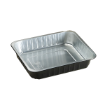 Σκεύος αλουμινίου παραλληλόγραμμο Heavy μαύρο 1570cc / 300 τεμάχια