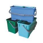 Κουβάς καθαρισμού τζαμιών πλαστικός 20 lt με στίφτη για βρεκτήρα ως 45cm