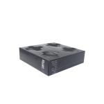 Θήκη μεταφοράς ροφημάτων 4 θέσεων, premium μαύρη / 12 πακ. x 50 τμχ.