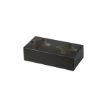 Θήκη μεταφοράς ροφημάτων 2 θέσεων, μαύρη / 600 τμχ.