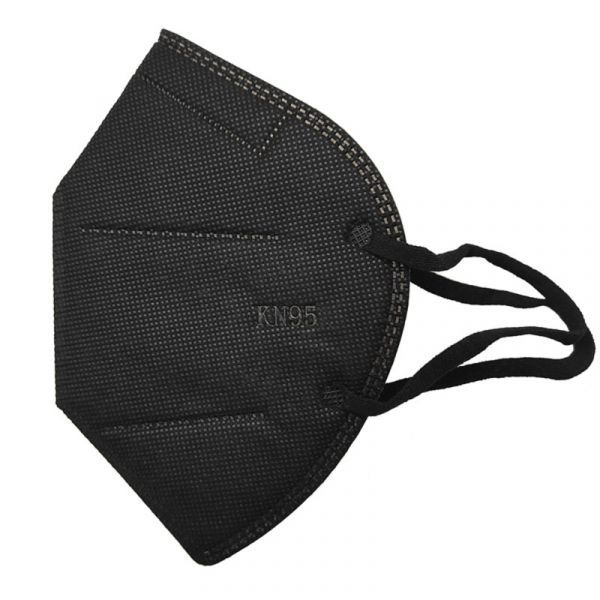 Μάσκα KN95 μαύρη
