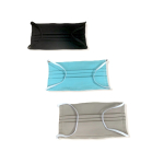 Μάσκα βαμβακερή πολλαπλών χρήσεων με πιέτες