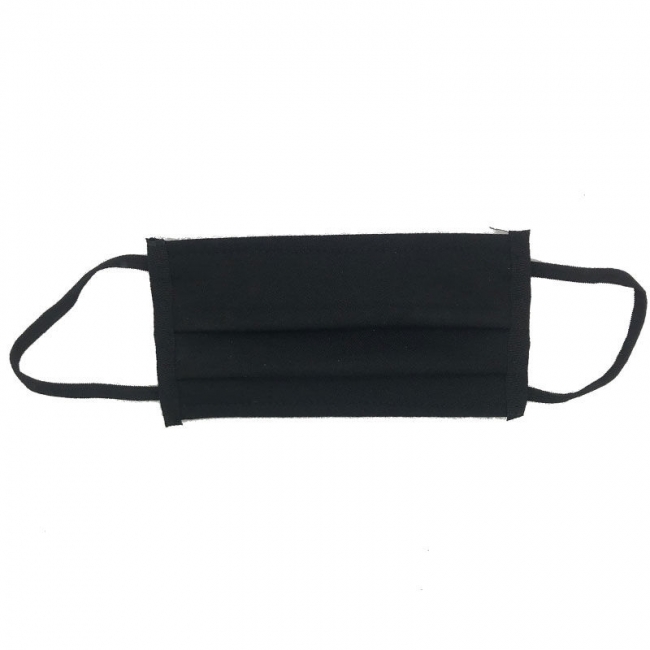 Μάσκα βαμβακερή πολλαπλών χρήσεων με πιέτες