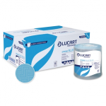 Χειροπετσέτα Autocut Lucart Strong ID 155, ΜΠΛΕ, 155 m. / 6 ρολά