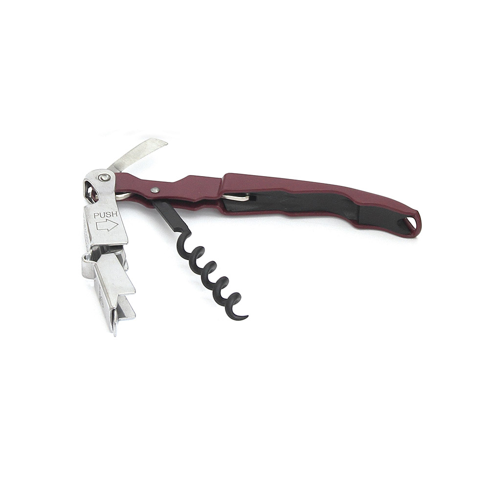 Ανοιχτήρι "Innovation" μπορντώ με διπλή σκάλα