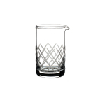 Stirring Glass κρυσταλλίνης "Diamond cut" 60 cl - 8,7 cm | 14,8 cm
