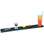 Bar mat με μαύρο λάστιχο 60x85x1 cm
