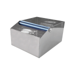 Κουτί Inox για υπολείμματα καφέ "BIG" 20x24x13 cm