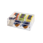Κουτί ακρυλικό για φακελάκια τσαγιού 22x17 cm | 9 cm