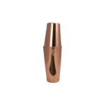 Shaker (Σέικερ) "tin tin" 2 τμημάτων Inox copper 700 ml /28 cm