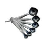 Κουταλάκια μεζούρες PC ασημί σετ 6 τεμάχια