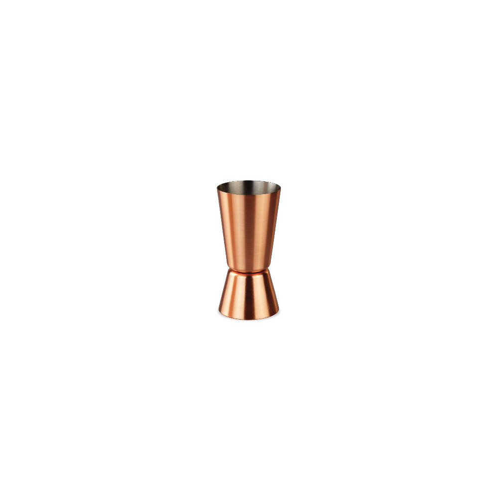 Μεζούρα ποτών Inox copper 1/2 oz 30/60 ml