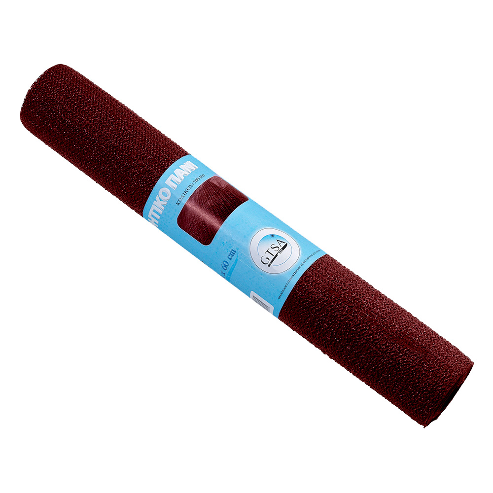 Αντιολισθητικό πανί PVC σε ρολό μπορντώ 0,6x5 m 200 gr