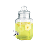 Γυάλα με βρύση και αεροστεγές καπάκι 5 lt