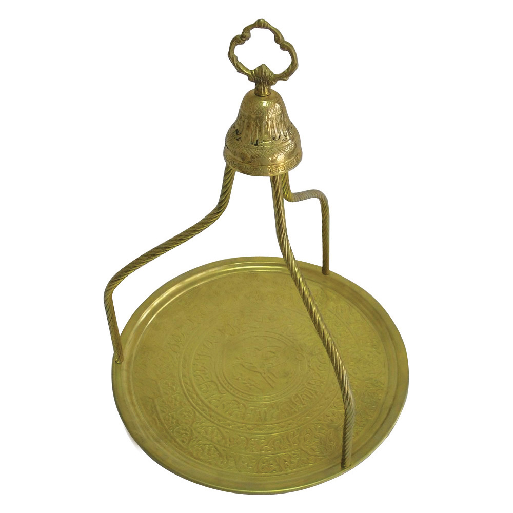 Δίσκος καφενείου decor μπρούτζινος