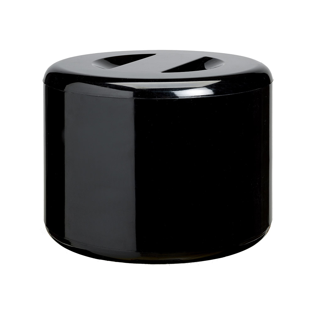 Παγοδιατηρητής άθραυστος ABS στρογγυλός μαύρος 10 lt