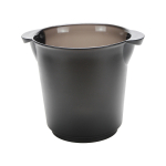 Σαμπανιέρα πλαστική φιμέ ματ 21,5x22 cm