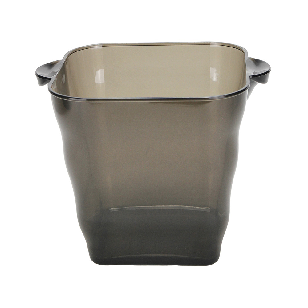 Σαμπανιέρα πλαστική τετράγωνη φιμέ 20,5x20 cm