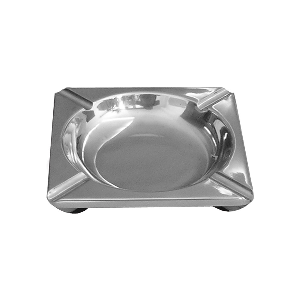 Τασάκι Inox grand 18x18 cm