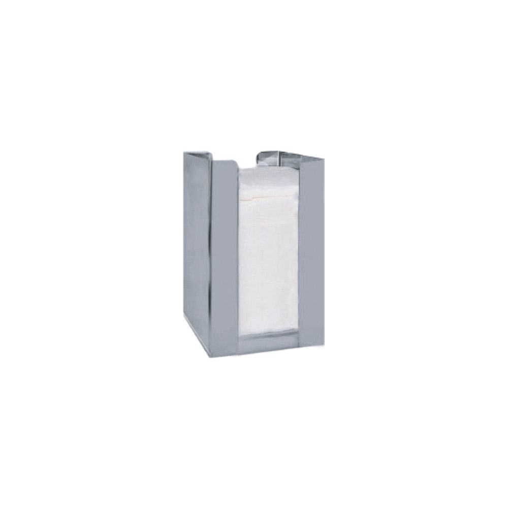 Χαρτοπετσετοθήκη Inox 17x17x18 cm