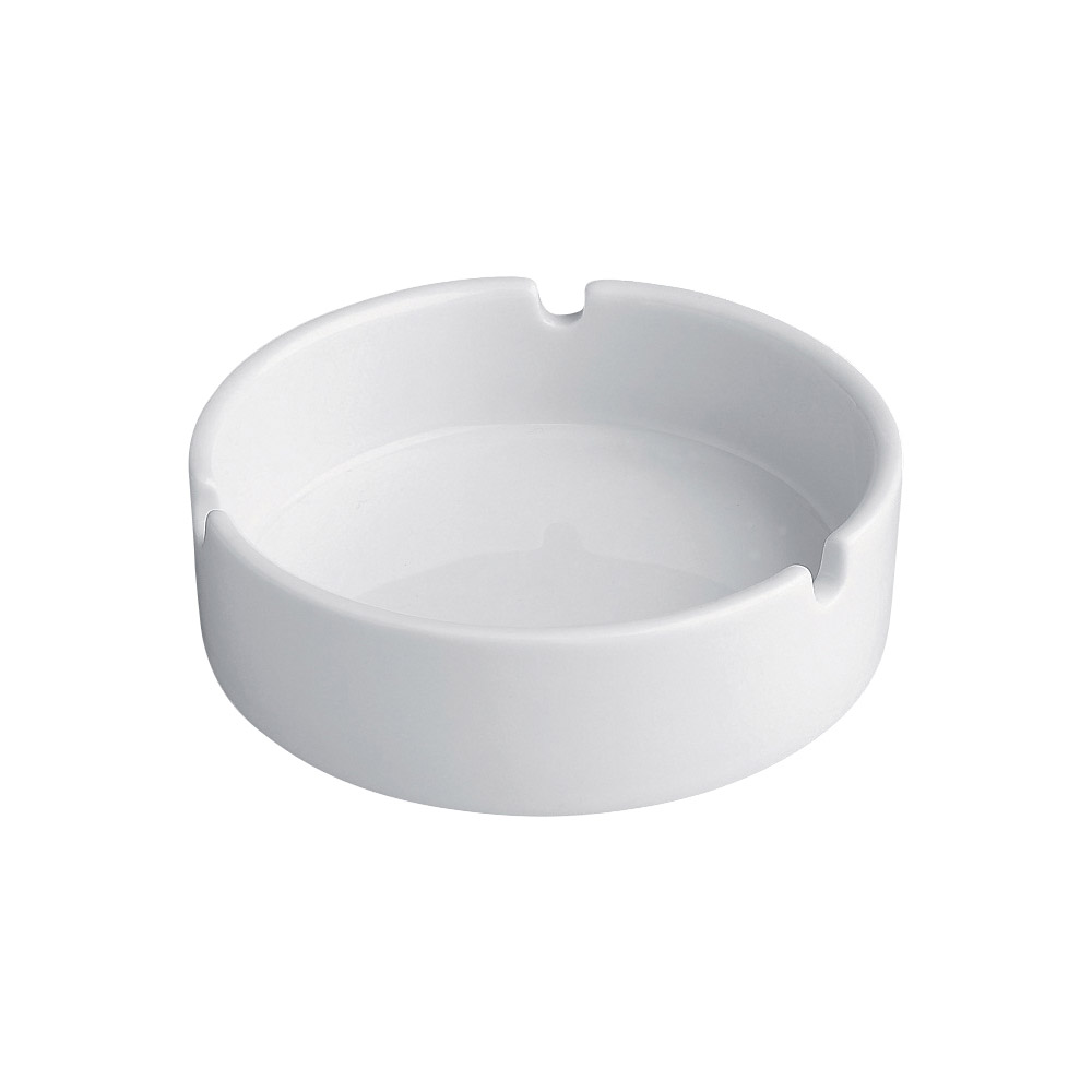 Τασάκι πορσελάνης λευκό 11 cm