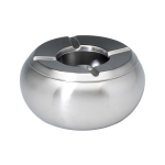 Τασάκι αντιανεμικό Inox 14 cm