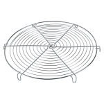 Σχάρα κέικ στρογγυλή ανοξείδωτη, 35 cm