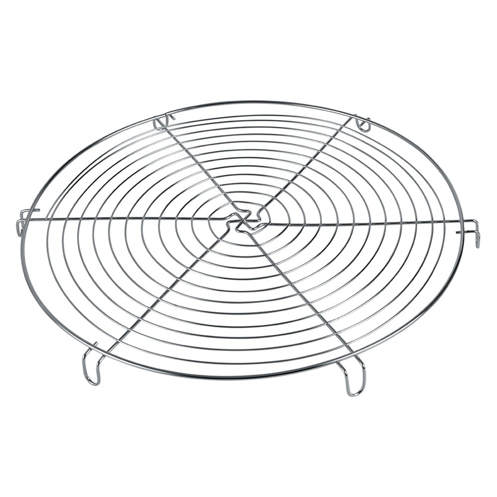 Σχάρα κέικ στρογγυλή ανοξείδωτη, 35 cm