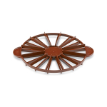 Χαράκτης τούρτας διπλός 14/18 τμημάτων, 26,5 cm