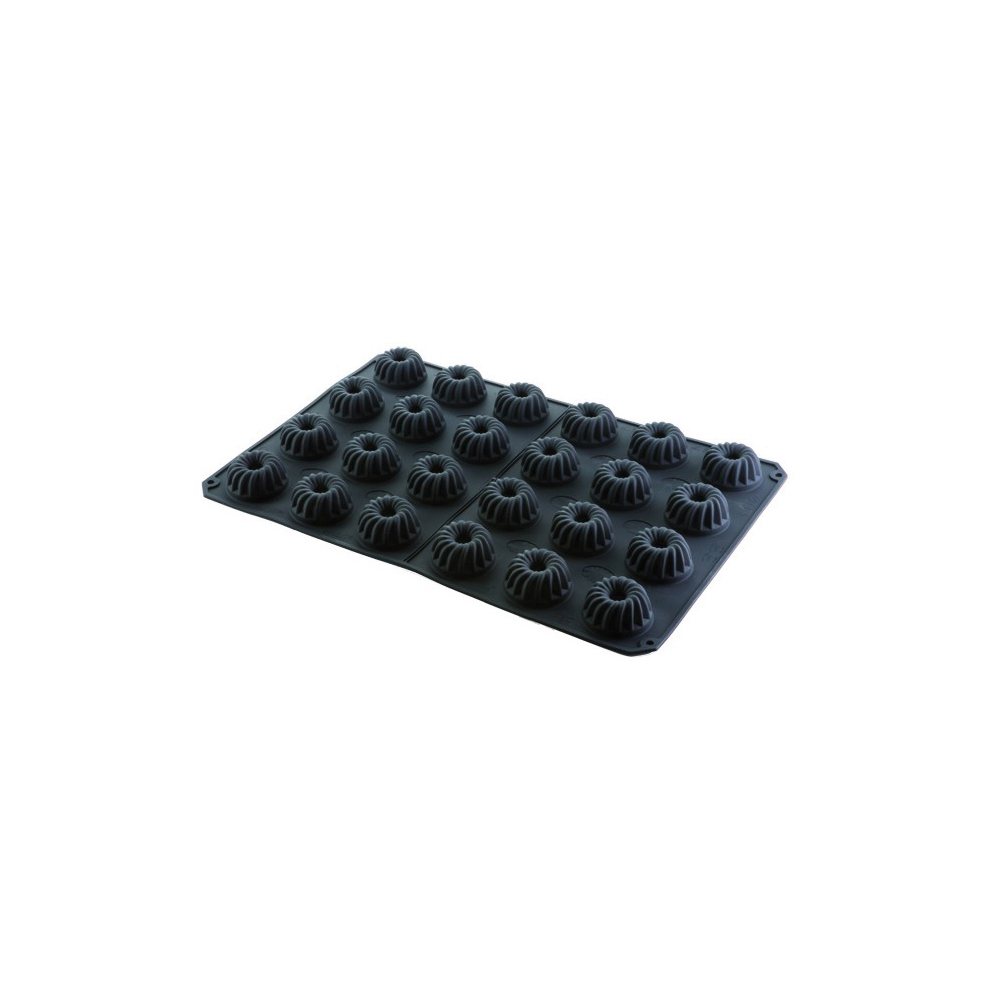 Φόρμα σιλικόνης "Gugelhupfs" 7x3,6 cm 24 θέσεων, 60x40 cm