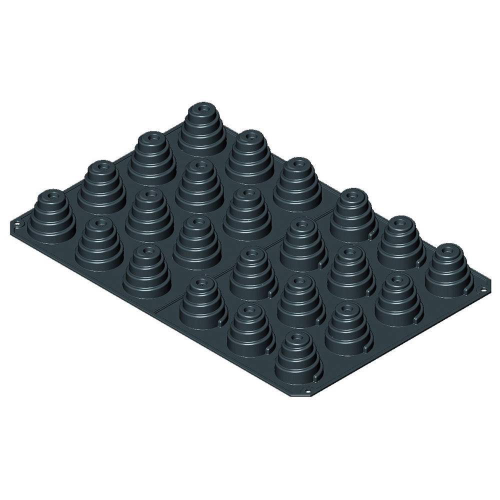 Φόρμα σιλικόνης "Babilonia" 3,5x5 cm 24 θέσεων, 60x40 cm