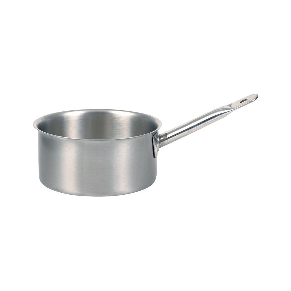 Κατσαρόλα υγραερίου με χέρι 2 lt inox 18/10