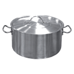 Χύτρα ρηχή αλουμινίου με καπάκι 13 lt