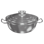Χύτρα ΤΤ αλουμινίου με καπάκι 38 cm | 15 cm