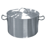 Χύτρα βαθιά αλουμινίου με καπάκι 64 lt