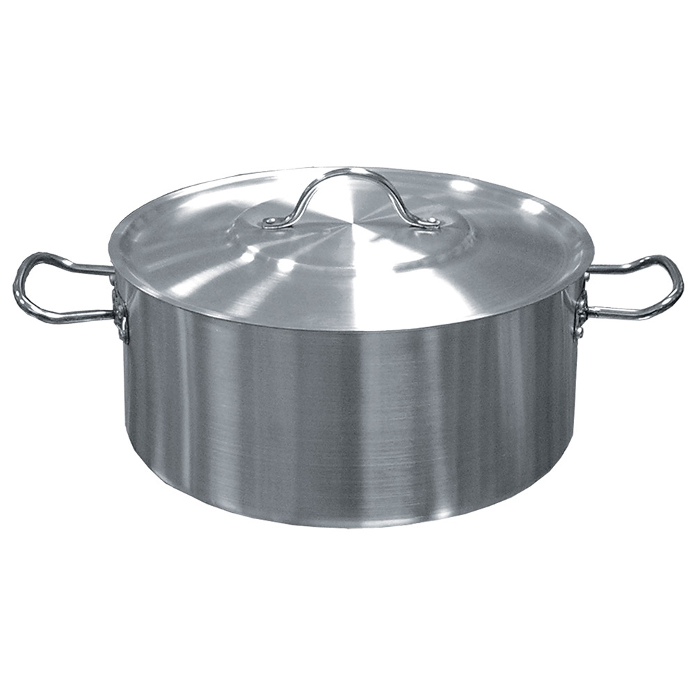 Χύτρα σωτέ αλουμινίου με καπάκι 14 lt