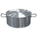Χύτρα σωτέ αλουμινίου με καπάκι 22 lt