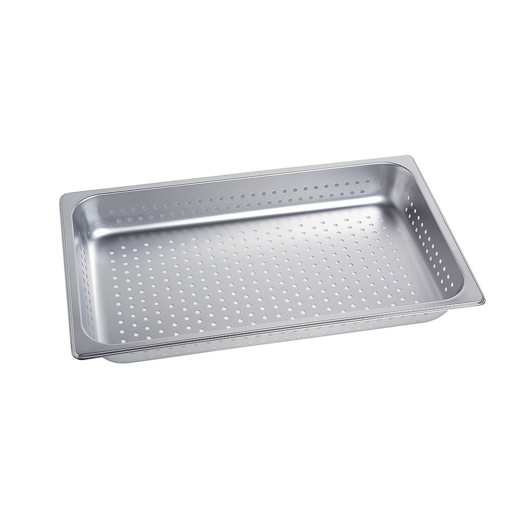 Δοχείο διάτρητο inox 201 GN 1/1 (53x32,5 cm) 10 βάθος