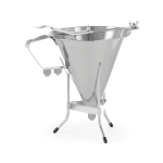 Δοσομετρητής Funnel, st. steel, με βάση και τρεις μύτες 4, 5 & 6 mm