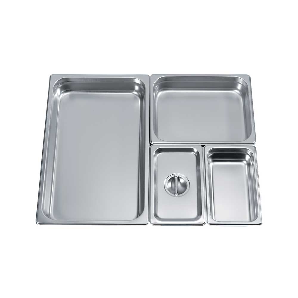 Καπάκι inox 201 GN 2/3 (35x32,5 cm)