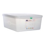 Δοχείο PP GN 2/3 με καπάκι (35x32,5 cm) 9 lt - 10 cm βάθος