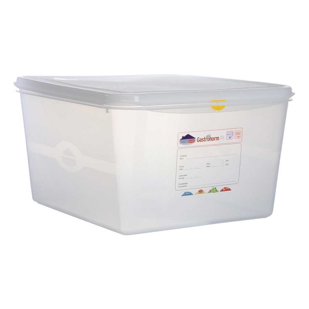 Δοχείο PP GN 1/3 με καπάκι (32,5x17,3 cm) 2,5 lt - 6,5 cm βάθος